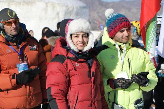 国际登联攀冰世界杯中国站比赛在呼和浩特土左