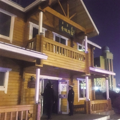 ▲伊利广场青城驿站因停电关门