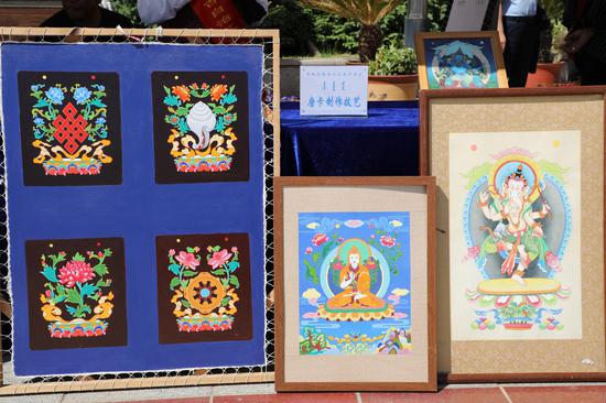唐卡作品展示