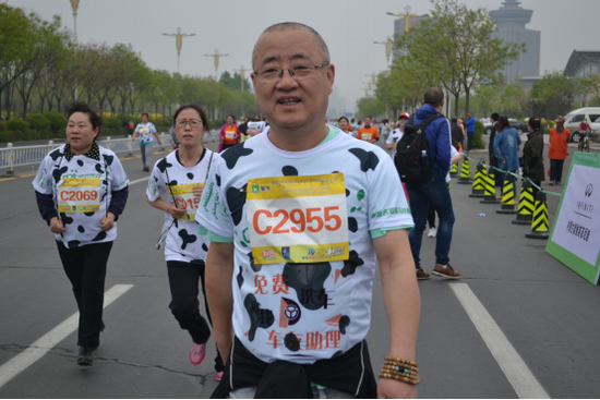 呼和浩特市蓝尔科技有限公司员工参加内蒙古首