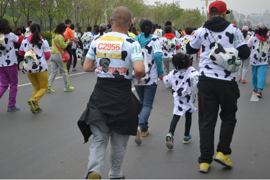 呼和浩特市蓝尔科技有限公司员工参加内蒙古首