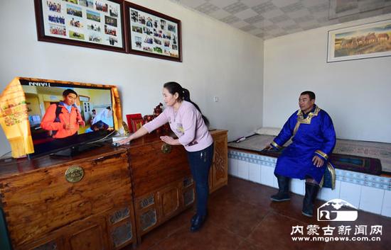 牧民过上了现代生活