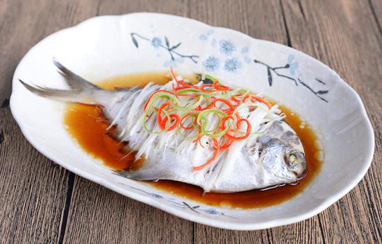 最健康的吃法:清蒸鲳鱼