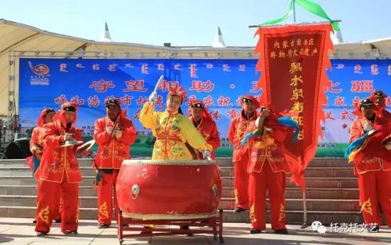 自治区非物质文化遗产——黑水泉寿阳鼓