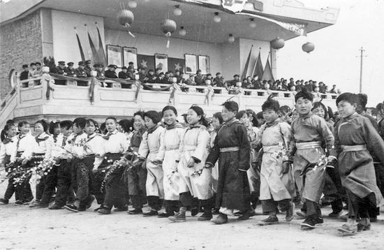 1955年庆祝五一国际劳动节