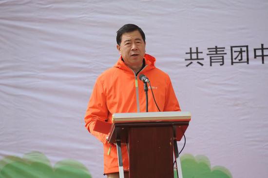 内蒙古分公司副总经理霍英夫为本次活动致辞