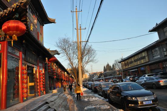 玉泉区烧卖街50多家店铺全部明厨亮灶