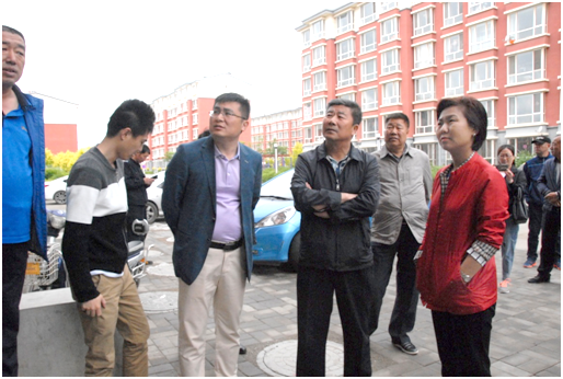 呼和浩特环保局李春燕局长对鸿盛工业园区进行