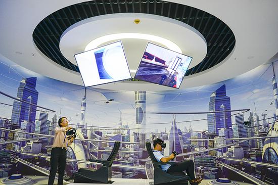 城市模拟空间体验VR效果