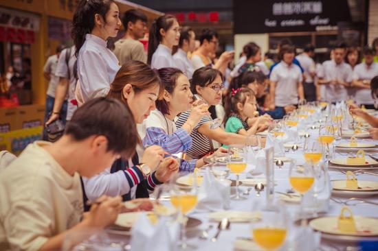 市民体验酒店的甜品