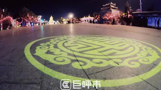 每年春节这是全呼市最热闹的地方之一