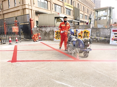 消防通道禁停区