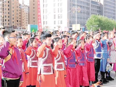 □本报记者 图古斯毕力格 摄影报道