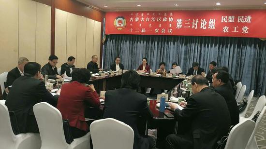 政协委员分组讨论政府工作报告