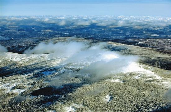 林海雪原。