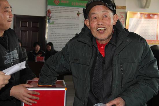 抽到签就等于拿到钥匙了,激动