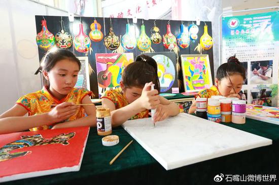 沥粉画,普及下艺术知识,小编是不知道的。