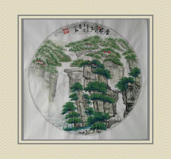 张通云作品《春晓》