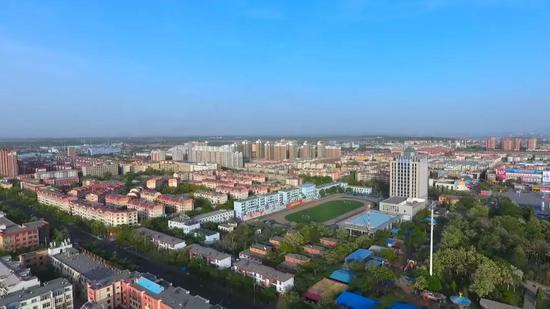 错落有致的城市建筑