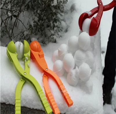 不用手抓雪,妈妈再也不用担心我的手套啦!