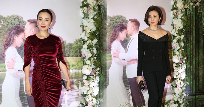 刘嘉玲关之琳受邀出席婚宴 全程零交流