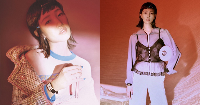 迷幻少女 白百何封面大片玩转光影艺术