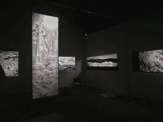 山水诗行》2017丽水摄影节展览现场 