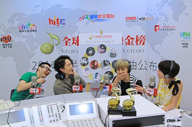 林宥嘉毕书尽参加电台节目