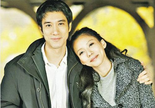 王力宏和妻子李靓蕾