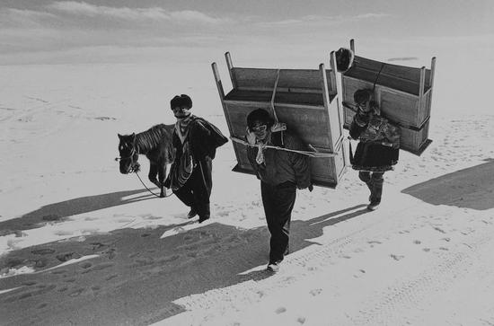 迁徙的游牧族，西藏，Kadir van Lohuizen作品，1998