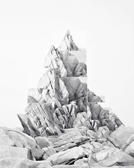 Noemie Goudal。 Soulèvement I, series Soulèvements, 2018。 Courtesy of Galerie Les Filles du Calvaire