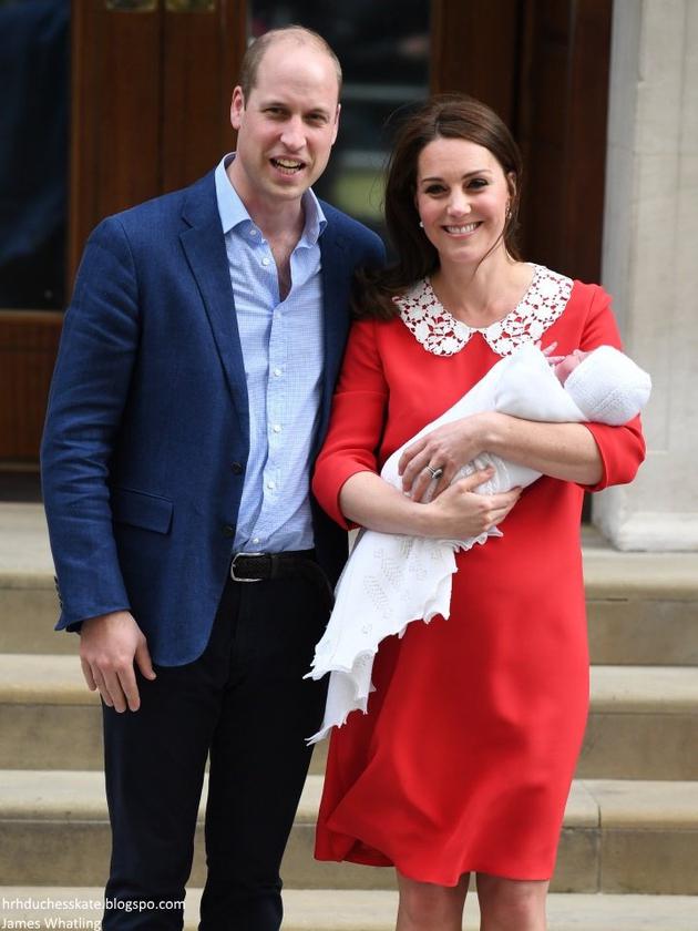 威廉王子和凯特迎来了他们的第三个孩子
