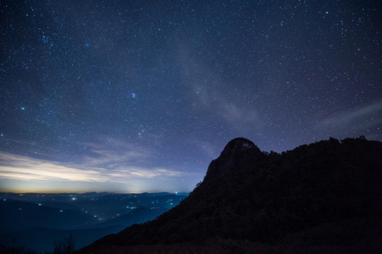 官帽儿上空 星光点点， 摄影-色影无忌特邀摄影师海盗王基德