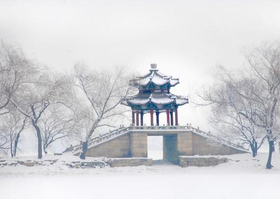 镜桥四季组照之冬雪-高志宏