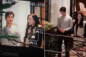 迪丽热巴杨洋新路透阳台聊天氛围浪漫