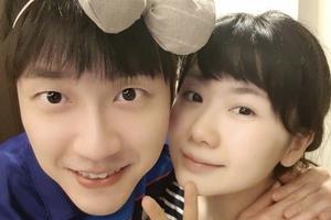 福原爱为江宏杰庆生称其男神