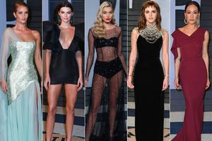 奥斯卡名利场派对众女星比拼性感