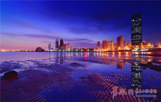 青島沿海一線風景