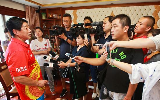 专访张继科父亲:继科圆满完成了赛前布置任务