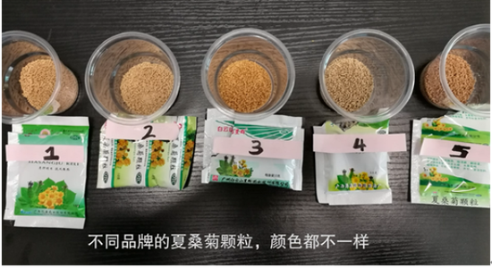 对比完颜色和颗粒大小,我们再来看看溶液方面。
