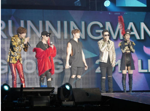 五位Running Man成员演绎经典曲目《Fantastic Baby》