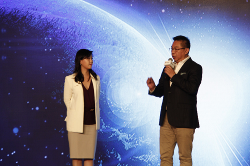 澳际总裁李平先生发言