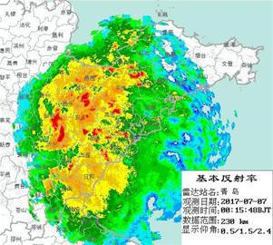 青岛的雨终于等来了 预计今天将持续降水