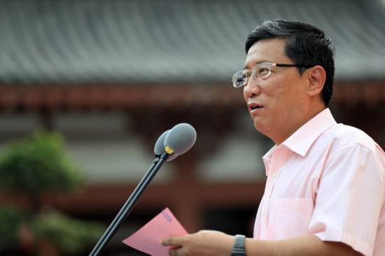 国家宗教事务局副局长蒋坚永致辞