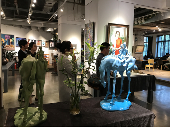 展览作品丰富多样