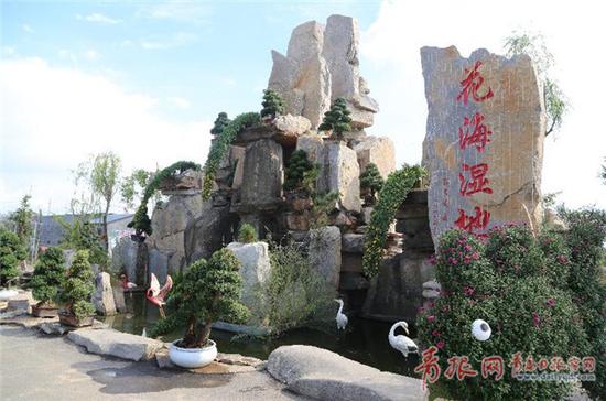 城阳羊毛沟花海湿地。王雷 摄