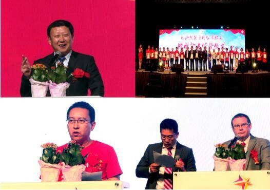 香港内地的艺术家载歌载舞共同庆祝香港回归祖国和国际阔旗集团成立三周年!