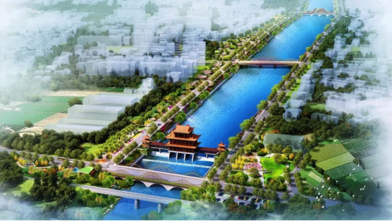 长安河项目鸟瞰图