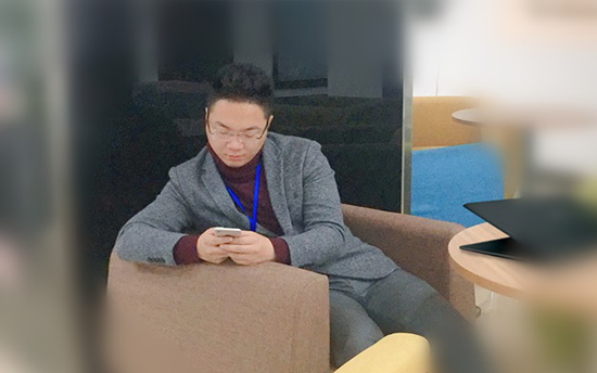 ▲酒搬客技术部总监陈江涛