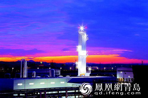 海湾化学夜景